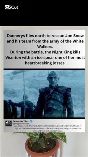 The Most Epic Rescue in Game of Thrones: Daenerys Saves Jon Snow #gameofthrones