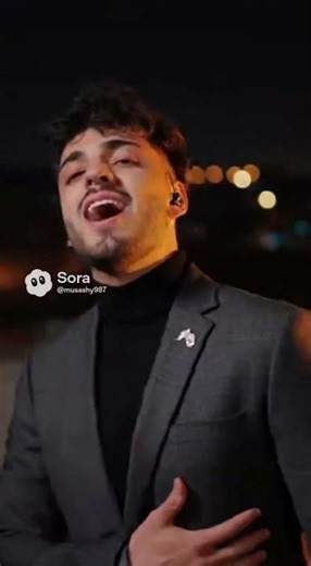 Turkish boy singing and dancing