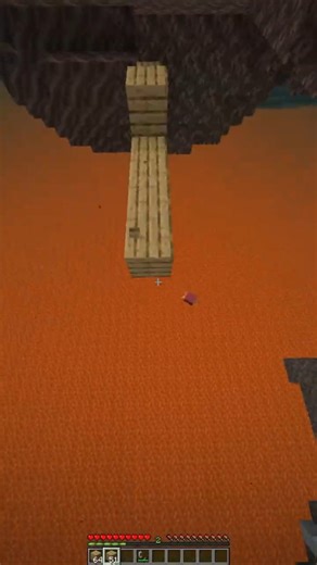 How to easily fall into lava