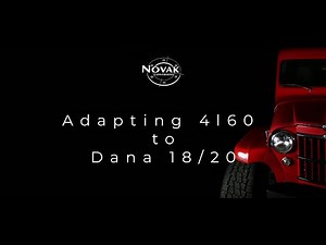 Kit 4L62 - Adapting 4l60 to Dana 18 / 20