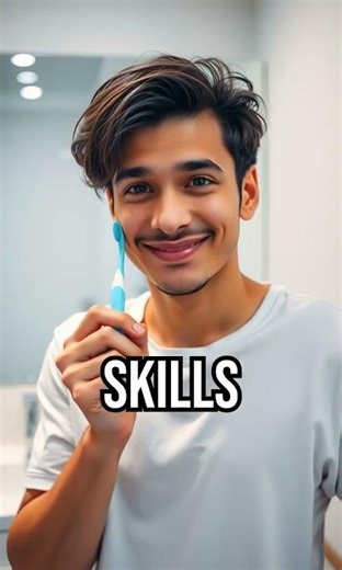 Boost your brain with a toothbrush! #BrainHack #FunFact #MindBlown