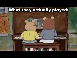 Pianos are Never Animated Correctly... (Arthur)