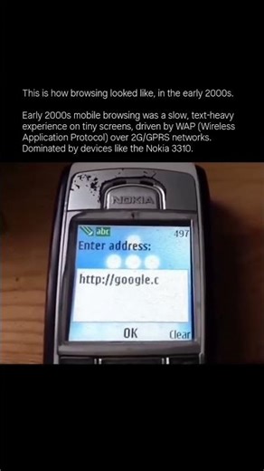 This is how browsing looked like, in the early 2000s.