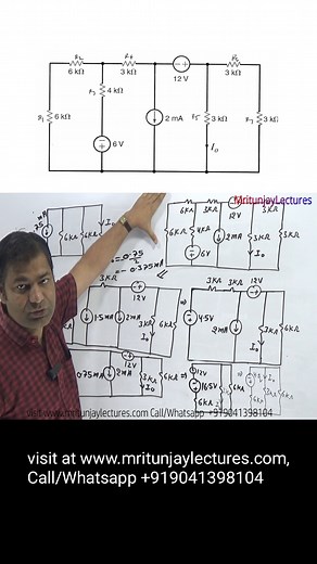 MCQ- Source Transformation Example with full Explanation Youtube Link(https://www.youtube.com/@MritunjayLecturespvt) #sourcetransformation #KCL #facebookvideo #electricalengineering #basicelectricalengineering #mritunjaylectures | Mritunjay Lectures