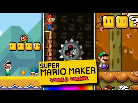 Super Mario Maker World Engine! - Make and Play Custom Mario Levels!