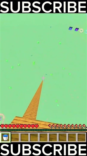 Minecraft: Java edition water bucket MLG #shorts #viral #reels #phonk