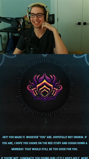 This is the Warframe TRUTH! This is more lore unlocked from the Warframe The Old Peace pre update ARG. | Pupsker