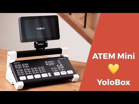 Level up your ATEM Mini livestreams using the YoloBox!