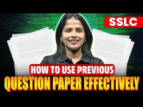 SSLC Public Exam | How to Use Previous Question Paper Effectively | PW Kerala