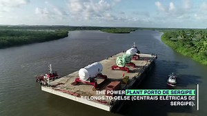 #Brazil’s Porto de Sergipe combined-cycle power plant will be the largest gas power plant in #LatinAmerica, and it is now one step closer. Recently, all three 7HA gas turbines and generators landed in the country. https://invent.ge/2uActR5 | GE Power
