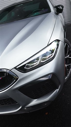 Frozen Bluestone BMW M8 Competition Wrapped in Inozetek INOmatte PPF ❄️