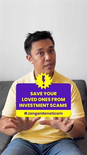 If your relatives are looking to invest online, make sure they're not getting scammed! If you’ve been scammed, immediately call 03-55169800 or the National Scam Response Centre at 997 (8am-8pm daily) and make a police report. | Alliance Bank Malaysia