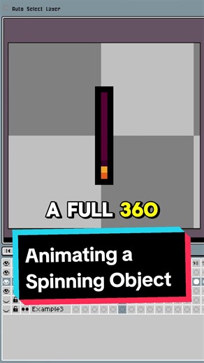 Here's a simple guide for keyframe rotations. #animation #pixelart #tutorial #game