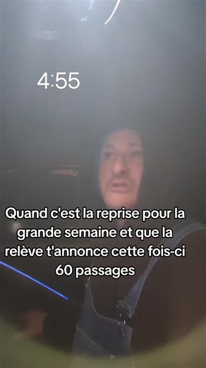 les petites et grandes semaines ont une répercussion parfois entre les deux tu peux passer de 40 passages à 60 il est 4h55 et j'arrive chez le premier patient #idel #patient #esi #infirmiere