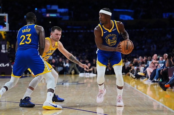 Luka scores 43, but Butler's Warriors top Lakers 119-109 in a LeBron-less season opener