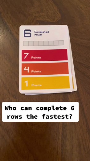 Tetris: Who Can Complete 6 Rows the Fastest?