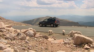 The Mount Evans highway won’t open for cars at all this year