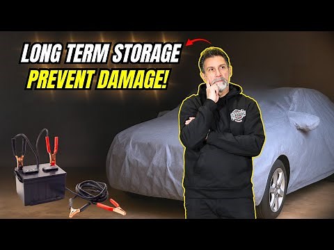 Car Storage Tips for Long Term | Avoid Engine & Battery Damage | OrtoTech Garage