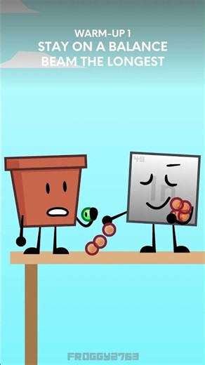 MIMIKON WARM-UP: BALANCE BEAM #cartoon