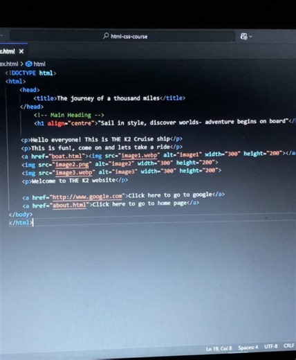 Aprende a programar tu primera página web