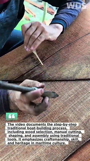 Traditional Boat Building Process | Handmade Wooden Boat Craftsmanship