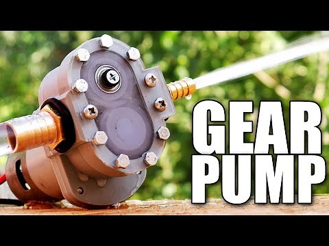 External GEAR PUMP - 3D Printed