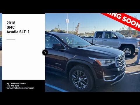 2018 GMC Acadia S251586B