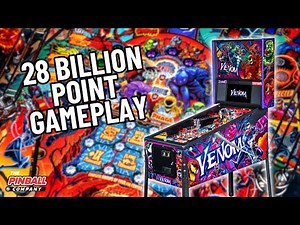Stern Pinball Venom v0.91 Gameplay w/ Commentary - 28 Billion Point Game
