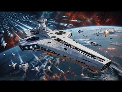First Alien Encounter With Humanity's Titan-Class Warship—One Look Made the Galactic Council Tremble