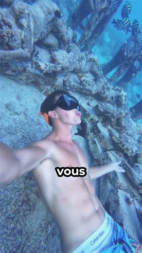Des anneaux de bulles sous l’eau 😳