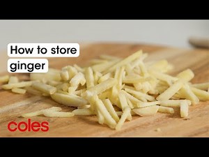 How to store ginger | Back to Basics | Coles