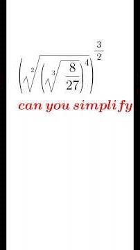Exponential. Mastering in exponential. Only 1% can solve this.