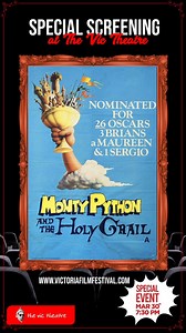 The Vic Theatre - Monty Python and the Holy Grail | Victoria Film Festival