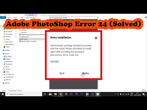 [Solved] All Adobe 2019/2020 Installation Error Code 24 (PhotoShop, Premiere Pro, Etc)