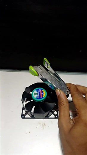 Powerful test for cpu fan 🔥 #experiment #diy #cpu #shorts