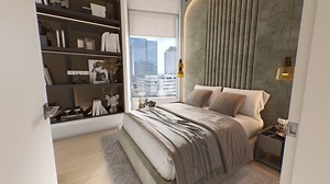 Every bedroom at The Estate Makati is a study in balance, between openness and privacy, comfort and design. With a wide corner window that invites natural light yet shields you from the city’s rhythm, and double-slab technology that ensures unparalleled acoustic privacy- each detail reflects a commitment to quiet luxury. This is how a space should feel: considered, curated, and entirely your own. #TheEstateMakati #UltraLuxuryLiving #AyalaAvenue #MakatiLuxuryHomes | The Estate Makati