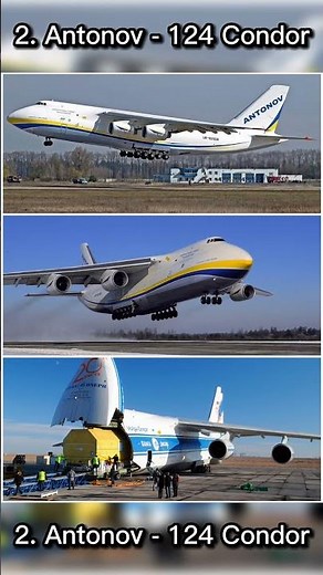 Top 5 Biggest Cargo Planes || Top Tens