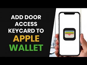 How to QUICKLY Add Door Access KeyCard to iPhone Wallet (FULL GUIDE)