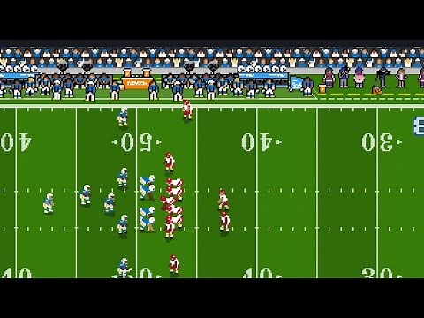 Tutorial on how to select a kick returner for kickoffs in Retro Bowl