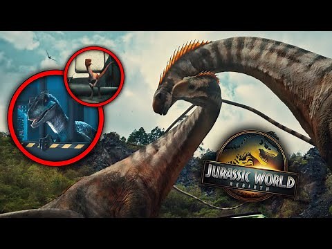 NEW LOOK AT VELOCIRAPTOR, NEW SCENES & MORE IN JURASSIC WORLD REBIRTH! (Breakdown)