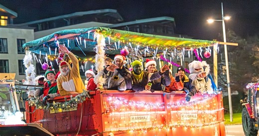 Christmas Tractor Run brings festive twinkle to the roads