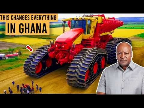 Ghana's $500 Million Agricultural Sector Expansion Is Finally Commencing