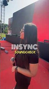 SOUNDCHECK.. INSYNC LIVE ❗️