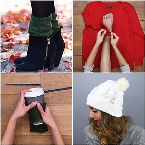 8 hacks to re-purpose your old and damaged sweaters & other clothes! | MetDaan