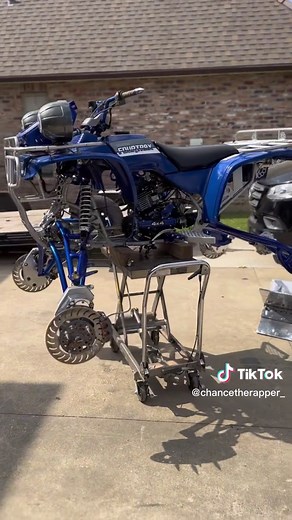 Custom Lifted Honda 300 Fourtrax with Axle Paddles | Mudding Adventure