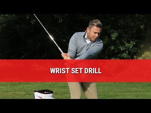 Wrist Hinge In The Golf Swing - Wrist Set Drill