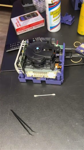 PART 2 of my first attempt at repairing a GameCube disc reader! #nintendo #gamecube #repair