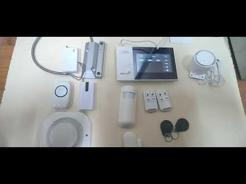 ACJ-407 WiFi GSM Security Alarm System | Full Configuration with All Sensors | Complete Setup & Demo