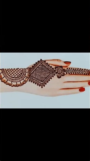 New mehndi design 2025 | Very easy and unique mehndi design#hennatatto#mehndi