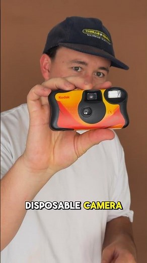 Putting a disposable lens on a digital camera